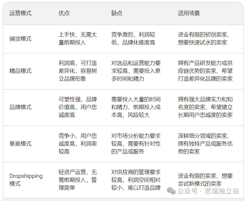 如何选择合适的独立站经营方式？